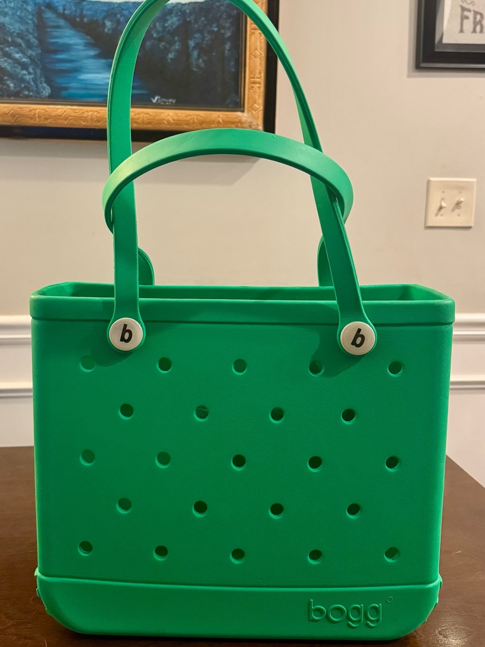 Bogg Bag Baby Tote Bag w/ Insert Pouch - Green Envy